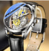 Men's Watch Skeleton Automatic Quartz